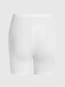Bộ 3 chiếc quần legging đen co giãn đa năng cho bé gái, phù hợp mặc hàng ngày. - trắng - Xem 6