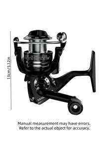 全金属合金纺车轮，远投型，海水淡水通用，高速5+1轴承，强劲刹车系统，顺滑收线，专业钓鱼爱好者之选。 - 彩色 - 查看 4