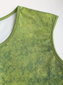 Elamini Women's Casual Butterfly Print Cap Sleeve Fitted T-Shirt, Suitable For Summer Holiday And Daily Commute - Multicolor - View 3