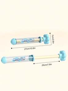 Bộ 4 khẩu pháo nước mùa hè, bình chứa nước dung tích lớn có thể kéo ra, thích hợp cho hồ bơi, bãi biển, sân cỏ và công viên nước. - Nhiều màu - Xem 2