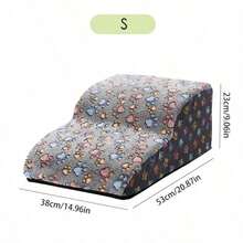 宠物楼梯，狗狗攀爬梯，防滑攀爬梯，适合小型、中型和大型犬在床上使用，猫咪床边攀爬梯 - 彩色 - 查看 20