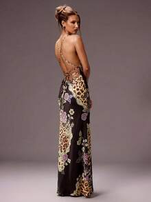 MUSERA Women Maxi Dresses - Brown - View 2