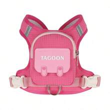 PETSIN 1pc Pet Dog Backpack With Towing Rope For Outdoor Walking, Portable Storage Chest Strap For Small And Medium-Sized Dog Backpacks, Breathable Chest Strap For Towing Dogs, Outdoor Portable Storage Rope - Multicolor - View 30