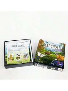 Forest Shuffle - Trò chơi để bàn hoàn toàn bằng tiếng Anh - Bộ cờ vua - Trò chơi dành cho 2-5 người chơi, hoàn hảo cho các bữa tiệc và đêm chơi game - Món quà hoàn hảo cho các dịp lễ hội, trò chơi bài chiến đấu. - Nhiều màu - Xem 8
