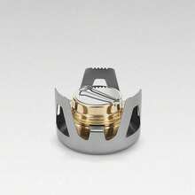 便携式迷你酒精炉，火力可调，铝合金支架，超轻黄铜炉具 - 彩色 - 查看 11