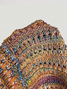 Bohemela 女士撞色露背系带性感百搭约会之夜针织上衣 - 彩色 - 查看 6