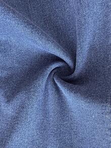 GlowEve 女士休闲日常通勤百搭喇叭牛仔裤 - 藍色 - 查看 6