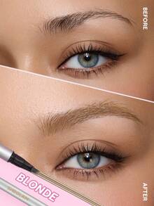 SHEGLAM Brow-Fection Micro-Stroke 直液眉筆-02 Blonde 品牌 美容 化妝 化妝品 適合女性與女孩 完美搭配夏季春季 Y2K 時尚 流行 生日 母親節禮物 假期 派對準備就緒 最佳顏色 - Blonde - 查看 3