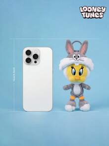 LOONEY TUNES X Joivida Tweety Bird,A Co-Branded 3D Plush Keychain, Cute Standing Shape, Classic Design, Can Be Hung On Bags, Key Chains, Schoolbags, Etc., Suitable For People Of All Ages Including Teenagers And Adults. - Multicolor - View 7