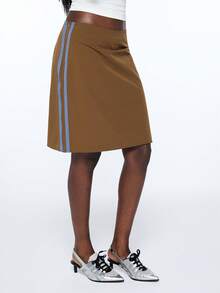 COUREZ Women Skirts - Brown - View 5