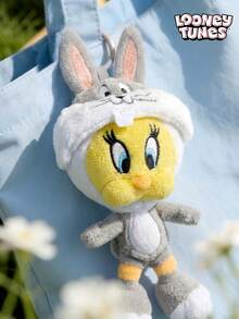 LOONEY TUNES X Joivida Tweety Bird,A Co-Branded 3D Plush Keychain, Cute Standing Shape, Classic Design, Can Be Hung On Bags, Key Chains, Schoolbags, Etc., Suitable For People Of All Ages Including Teenagers And Adults. - Multicolor - View 6
