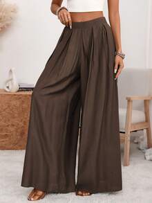 Women Pants - 黑色 - 查看 10