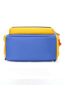 Ba lô dễ thương họa tiết máy xúc, ba lô giảm áp, ba lô đeo vai kiểu dáng thường ngày. - Nhiều màu - Xem 5