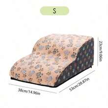 宠物楼梯，狗狗攀爬梯，防滑攀爬梯，适合小型、中型和大型犬在床上使用，猫咪床边攀爬梯 - 彩色 - 查看 32