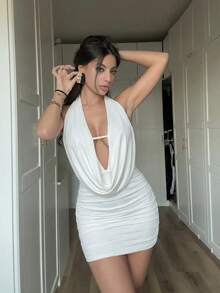 Ronhire Summer Fits Prom Dress - White - View 1