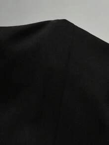 SHEIN PETITE Music Festival Sexy Club Style School Mini Pleated Skirt - Black - View 8