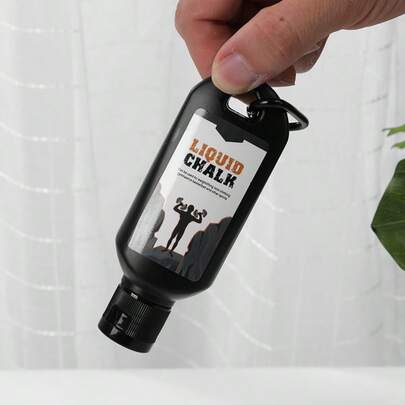 50ml Liquid Sports Gym Chalk Sweat-Resistant Lifting Chalk For Climbing Bouldering Gymnastics(Black)