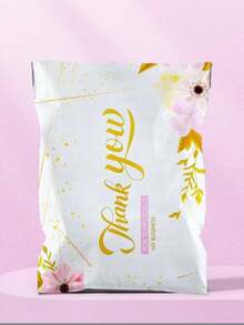 10 个防水加厚彩印快递运输袋，邮件运输包装袋，防水防污自粘运输袋，适用于包装和运输各种物品，如服装、书籍、日用品等学校用品，返校 - 10pcs-25.5*33+4cm - 查看 23