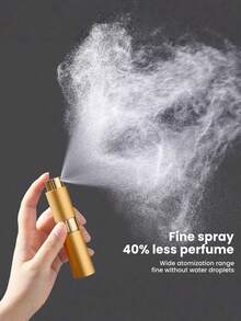 Bộ 2 chai xịt nước hoa du lịch 8ml, chai rỗng để thay thế khi đi du lịch, bình xịt mini cầm tay. - Nhiều màu - Xem 5