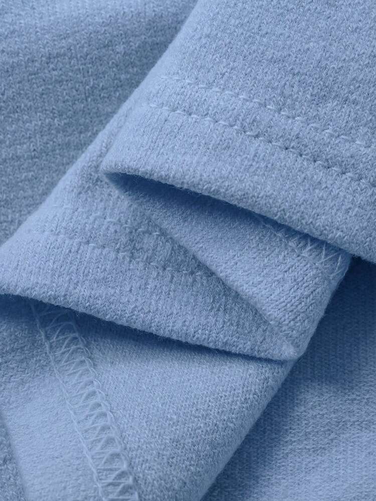 Women's Elegant 2 In 1 Splice Shoulder Long Sleeve T-Shirt, Slim Fit, Suitable For Spring And Summer