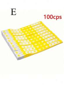 SHEIN 100PCS Vip Neon Wristbands For Events Waterproof VIP Paper Wristbands VIP Bracelets Wrist Bands Lightweight Events Bracelets For Party Club Parks Concerts Festivals, - Multicolor - View 14