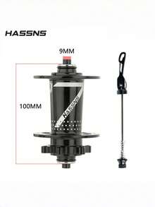 HASSNS PRO7 36孔山地车特技脚踏，120分贝，六爪碟刹，兼容7-12速飞轮HG花鼓 - 彩色 - 查看 14