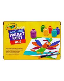 CRAYOLA Washable Paints - Assorted Colours (Pack Of 6) | Perfect For Any Arts & Crafts Needs - Easily Washable | Ideal For Kids Aged 3+ - Multicolor - View 4