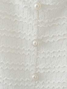 Franclia Áo hai dây nữ kiểu dáng thanh lịch, chất liệu mềm mại, thoáng khí, thích hợp cho mùa xuân và mùa hè. - Màu be - Xem 5