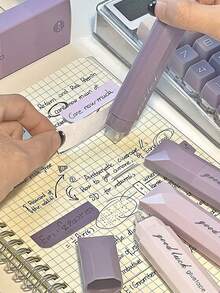 4 Tờ Băng Keo Chấm Hai Mặt, Dán Xoay 360° Không Mối Nối, Dùng Cho Sổ Lưu Niệm, Đồ Thủ Công Tự Làm, Đồ Dùng Học Tập, Văn Phòng Phẩm, Sổ Nhật Ký Thủ Công & Dự Án Nghệ Thuật. - Nhiều màu - Xem 2