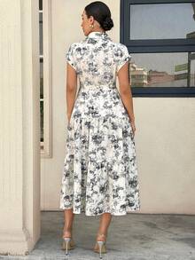 MaterniWear 夏季服装、孕妇工作服、孕妇工作套装、孕妇工作连衣裙、孕妇装、孕妇连衣裙、夏季孕妇休闲印花荷叶边连衣裙、黑白单色印花衬衫裙（孕妇款）、浪漫衬衫款式、通勤优雅、复古风格。女士休闲夏季连衣裙、Florurora春夏优雅连衣裙、度假装、女士度假连衣裙、复古连衣裙、法式连衣裙、女士春季服装、女士夏季休闲连衣裙、女士优雅夏季连衣裙、女士野餐连衣裙、女士新款连衣裙、Zanea女士休闲连衣裙、女士印花连衣裙、Zanzea女士优雅连衣裙、Yisikado连衣裙、Zanzea女士加大码连衣裙、衬衫裙、印花长裙、印花连衣裙、锯齿形连衣裙、Zoo Outfits女士服装 - 黑色 - 查看 6