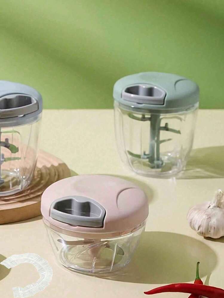 1 cái máy ép tỏi và thái hành mini, máy chế biến thực phẩm thủ công dùng cho rau củ, máy thái rau củ kiểu dây thừng, thích hợp cho gừng, ớt, rau củ và trái cây, máy thái rau củ nhà bếp, máy chế biến thực phẩm thủ công đa chức năng, máy ép tỏi và thái hành cầm tay tiện dụng, thích hợp cho rau củ, gừng, trái cây, các loại hạt, thảo mộc, v.v. (Có hai kích cỡ) - nhiều màu - Xem 7