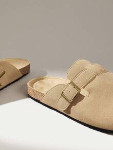 Solecia Women Casual Versatile Commute Slip-On Flats - Brown - View 5