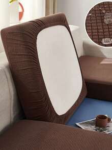 Tấm phủ giường chống thấm nước cho chó, nệm cho thú cưng, tấm phủ ghế sofa chống trượt cho thú cưng, dễ dàng làm sạch lông, vỏ gối chần bông cho chó, tấm phủ giường cho thú cưng, tấm phủ giường và nệm cho mèo và chó (Bán lẻ từng chiếc, không bán theo bộ) - Cà phê nâu - Xem 4