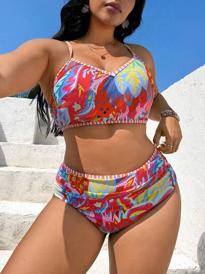 Swim Vcay Bộ bikini mùa hè thanh lịch mới năm 2026 dành cho nữ.