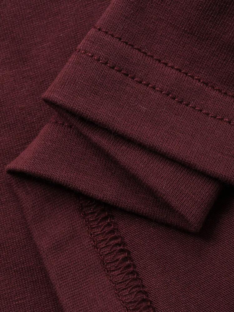 Women's Summer Round Neck Short Sleeve Raglan Letter Print Casual Street Style Red T-Shirt Graphic Tees Women