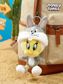 LOONEY TUNES X Joivida Tweety Bird,A Co-Branded 3D Plush Keychain, Cute Standing Shape, Classic Design, Can Be Hung On Bags, Key Chains, Schoolbags, Etc., Suitable For People Of All Ages Including Teenagers And Adults. - Multicolor - View 2