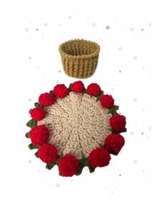 Đế lót ly bó hoa đỏ + Giỏ hoa Đế lót ly bó hoa hồng + Giỏ hoa Đế lót ly bó hoa vàng + Giỏ hoa - Nhiều màu - Xem 9