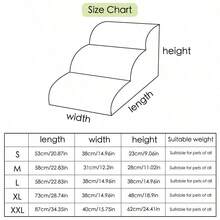 宠物楼梯，狗狗攀爬梯，防滑攀爬梯，适合小型、中型和大型犬在床上使用，猫咪床边攀爬梯 - 彩色 - 查看 2