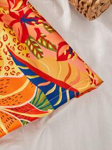 Tween Girls' Vacation Floral Print Jumpsuit - Multicolor - View 5