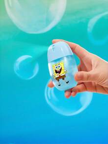 SpongeBob SquarePants | SHEIN 50毫升/1.8盎司可爱卡通糖果色塑料空分装瓶，按压式喷雾瓶，便携式可灌装喷雾瓶，可灌装清洁液、驱蚊液、护肤水等液体，可重复使用灌装瓶，礼品，适合日常使用，旅行必备，喷雾细腻，防漏，容器，浴室 - 彩色 - 查看 2