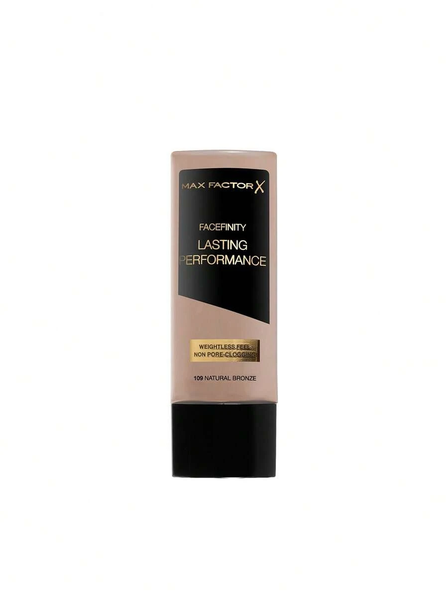 Max Factor Lasting Performance Foundation 109 Natural Bronze 35 Ml – Foundation, Long-Lasting, For Sensitive Skin, 109 Bronze, Suitable For Daily Office Wear - 109 Natural Bronze - View 1