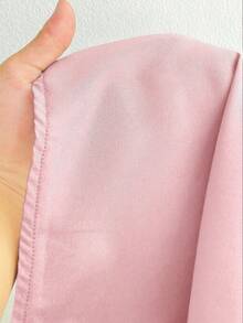 Maweii Plus Size Sexy Off-The-Shoulder Bow Jumpsuit - Pink - View 7