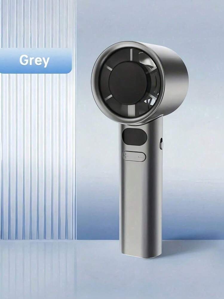 1 pieza Ventilador mini turbo multicolor recargable por USB, ventilador de mano portátil de alta velocidad con flujo de aire potente para uso al aire libre - Multicolor - Añade 11