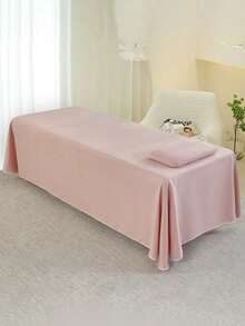 1pc Beauty Bed, Massage Bed, Massage Bed Cover, Bed Cover With Holes, Waterproof And Oil-Resistant Stretch Cover, Full-Contour Elastic Protective Cover, Solid Color Bed Cover For Massage And Physiotherapy, Beauty Salon Protective Cover With Holes, - Multicolor - View 14