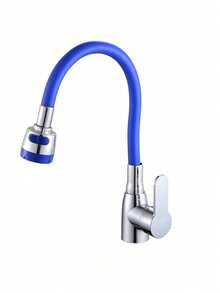 1PC 360° Swivel Kitchen Faucet Single Handle Cold Hot Water Mixer Tap Polished Finish Ceramic Valve Deck Mount For Modern Kitchen Bathroom - Multicolor - View 21