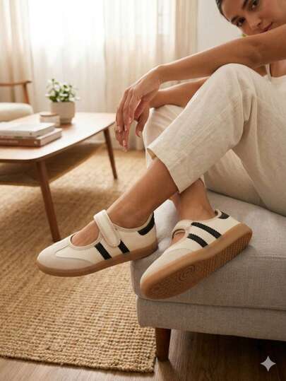 Zapatos Planos Mujer Mary Jane cómodos suela chunky moda diaria