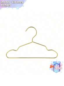 A Set Of Ten Pet Cat And Dog Hangers Pet-Specific Plated Metal Hangers Gold, Medium And Small Optional. - Gold - View 7
