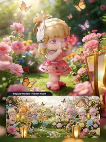 POKOJA LAND 盲盒(非毛绒填充),适合作为节日礼物送给朋友,人生第一次体验可爱盲盒人偶(9个常规款+1个隐藏款) - ABS材质收藏级场景主题人物人偶(13厘米/5.11英寸),趣味换装/活动玩偶,送给亲朋好友的贴心礼物,桌面/展示装饰的理想之选,也是可爱人偶爱好者的不二之选。 - 潮玩盲盒 - 查看 2