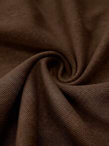 Comfortcana Quần short nữ cỡ lớn, cạp chun, kiểu dáng thường ngày, đa năng. - Màu nâu Sô-cô-la - Xem 3
