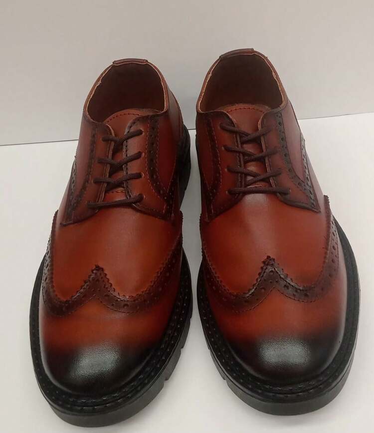 ZAPATO FORMAL PARA CABALLERO ELEGANTE Y COMODO - Café - Añade 3